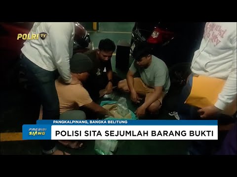 DITRESNARKOBA POLDA BANGKA BELITUNG GAGALKAN PEREDARAN 5 KG SABU