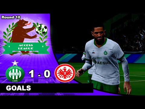 Saint-Étienne 1-0 Eintracht Frankfurt - Round 10 Goals Access League 2nd Division