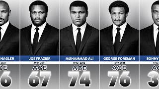 Remembering Legendary Boxers Who Have Passed Away