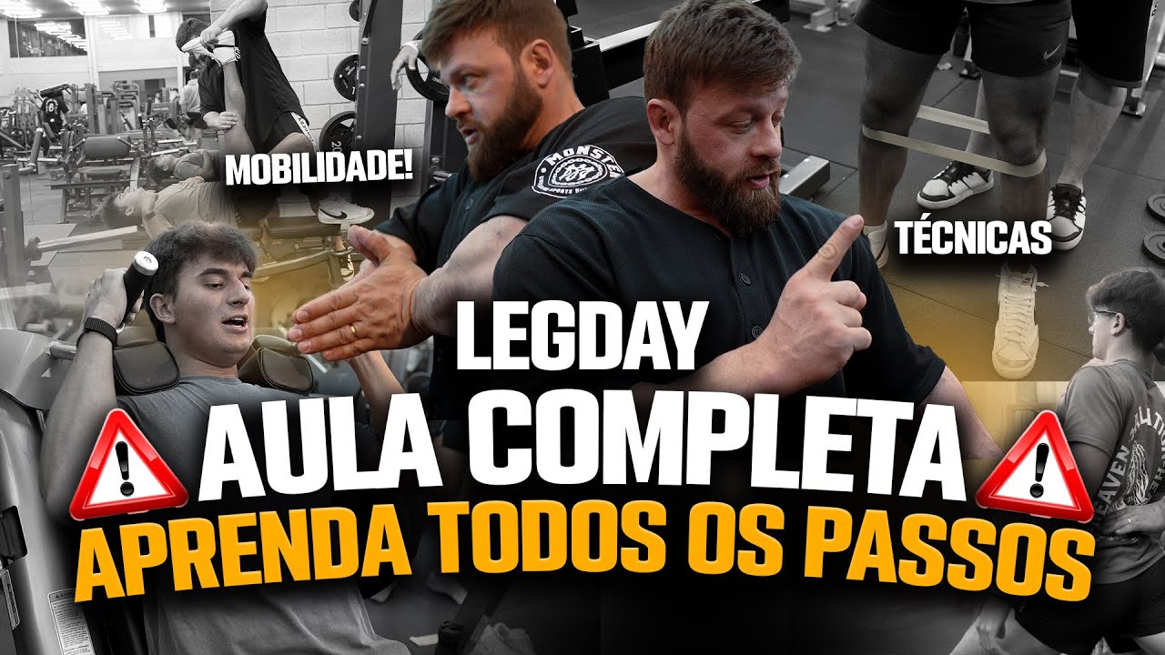 A ARTE DE TREINAR PERNAS *Aula completa*