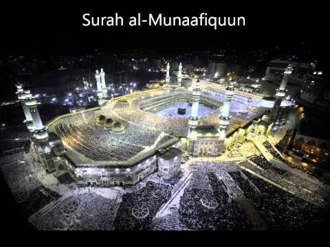 Surah al-Munafiqun 63 - fast - full