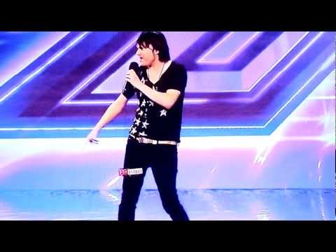 MICHAEL LEWIS PERFORMS LOOK AT ME AND THROWS TANTRUM X FACTOR AUDITION 3/9/2011