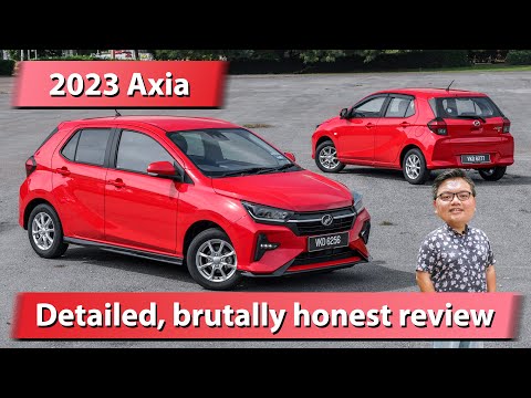 2023 Perodua Axia D74A - detailed, brutally honest review