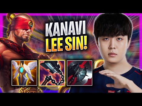 KANAVI LITERALLY GOD MODE WITH LEE SIN! - JDG Kanavi Plays Lee Sin JUNGLE vs Kindred!