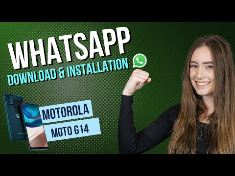 Motorola moto g14 – How to install WhatsApp • 📱 • 💬 • 🗣 • Tutorial