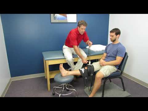 How to optimize knee extension with theraband