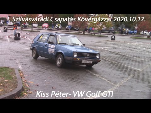 Kiss Péter- VW Golf GTI  I. Szilvásváradi Csapatás Kövérgázzal 2020.10.17.