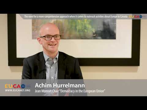 Dr. Achim Hurrelmann on Canada's public and its episodic interest in Europe