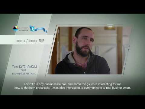 Video feedback of Taras Kutianskyi, graduate of the Ukraine-Norway project