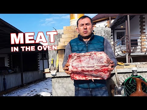 Meat in the oven cooking in Russian style | GEORGY KAVKAZ