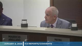 Board of Education Meeting --- January 6, 2026