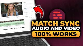 How To Match Sync Audio and Video in Descript (FAST & EASY) | 100% WORKS | NO Yapping, To The Point!