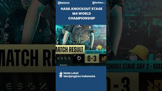 Hasil Knockout Stage M4 World Championship, RRQ Hoshi Libas Perwakilan Malaysia Todak 3-0