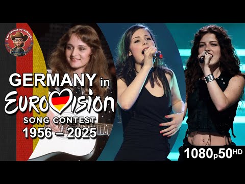 Germany 🇩🇪 in Eurovision Song Contest (1956-2025)