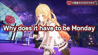 Kanade in despair when she can't do her Monday taunt because tomorrow is a national holiday in Japan