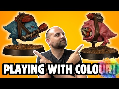 How to Paint Squigs Any Colour!