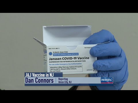 NJ Union City Johnson & Johnson COVID–19 Vaccines Given