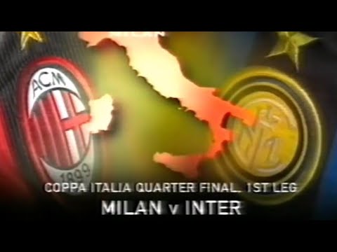 Milan-Inter 2:3, Coppa Italia 1999/2000 - Channel 4 (doppietta di Andriy Shevchenko)