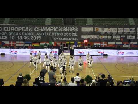 MIGHTE - England (Adult Formations) @ IDO European Hip Hop Dance Championships 2015