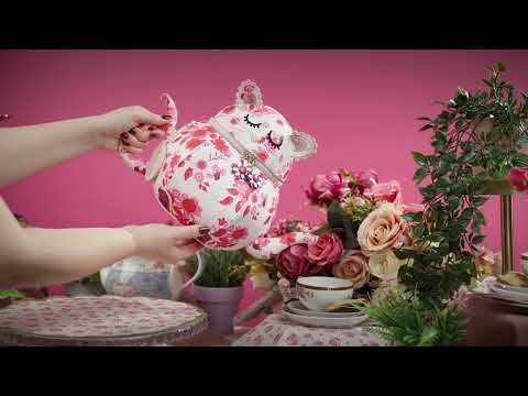 Vendula London AW25 x Pink Ribbon - Perfectly Pink Afternoon Tea Bus