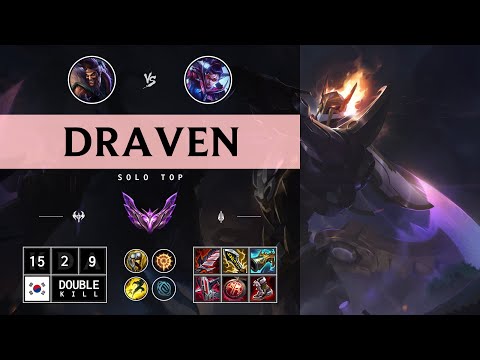 Draven Top vs Vayne - KR Master Patch 14.13