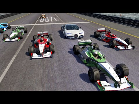 Bugatti Chiron vs F1 Formula RSS 2000 V10 at Special Stage Route X