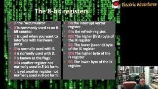 Lets Make A Retro Game - Episode 5 - Starting Z80 Assembler