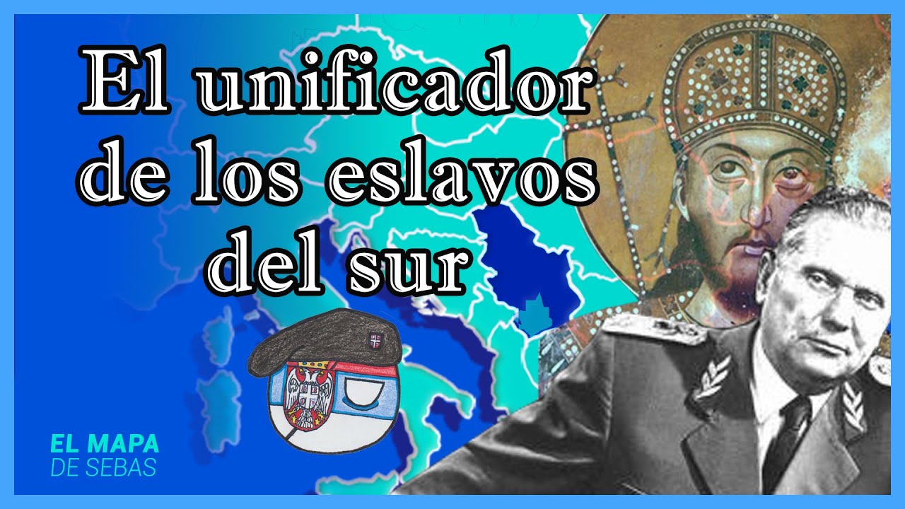 🇷🇸Historia de SERBIA en 21 minutos  🇷🇸[El eje de YUGOSLAVIA] - El Mapa de Sebas
