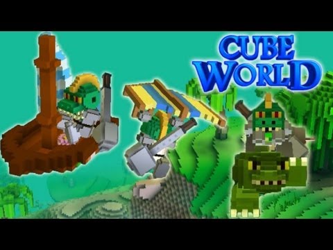 Cube World Alpha Adventure w/ Spade - Part 10: Sailing, Hang Gliding & Riding