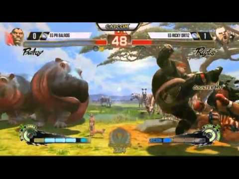 Capcom Cup 2014 USF4 - EG PR Balrog Vs EG Ricky Ortiz