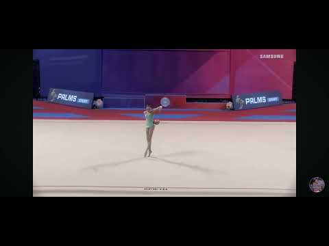 Anastasiya SARANTSEVA UZBEKISTAN - BALL AA - FIG World Cup Sofia 2024
