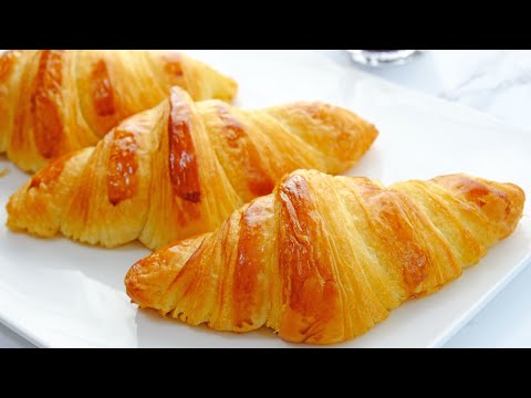 🥐🥐How to Make French Croissants at Home by Hand|手作法式可颂面包 #003