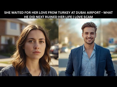 SHE WAITED FOR HER LOVE FROM TURKEY AT DUBAI AIRPORT - WHAT HE DID NEXT RUINED HER LIFE | LOVE SCAM