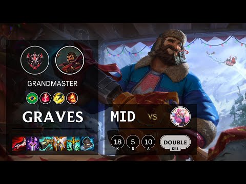 Graves Mid vs Seraphine - BR Grandmaster Patch 10.23