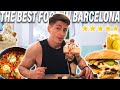 Trying The BEST RATED Food Spots In Barcelona | 1000+ Calorie Milkshakes, Fancy Ice Cream + More!