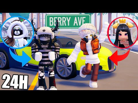MI FINGO UN RAGAZZO PER 24 ORE SU BERRY AVENUE SU ROBLOX!