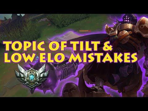 Silver Elo: Advice, Synopsis of Tilt and Situation of Channel - Jax vs Shen [Patch 7.17]