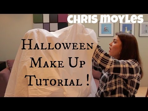 Chris Moyles Life. Week 10 - Halloween Make up tutorial