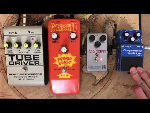 Electro Harmonix Ram's Head Big Muff et al