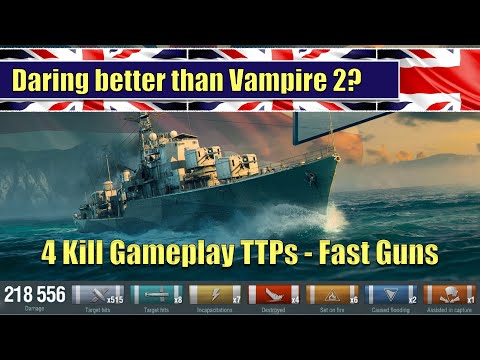 Daring better than Vampire 2? | World of Warships