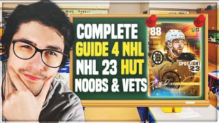 COMPLETE GUIDE FOR NHL 23 HUT FOR NEWBIES AND VETERANS