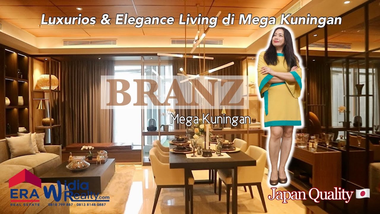 Dijual Apartemen 3 Kamar Japan Quality di Branz Mega Kuningan Jakarta