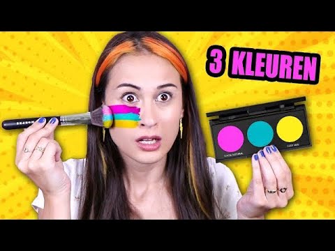 3-Color Makeup Challenge! || GirlDjamila