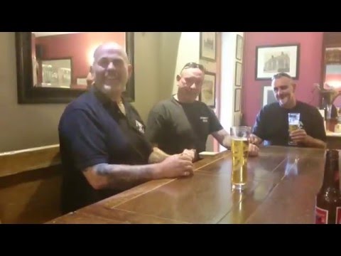 Drunken Beermat Trick In The Pub