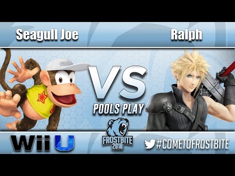 Seagull Joe (Diddy Kong) vs. Ho3K | Ralph (Cloud) - Wii U Pools Play - Frostbite 2018