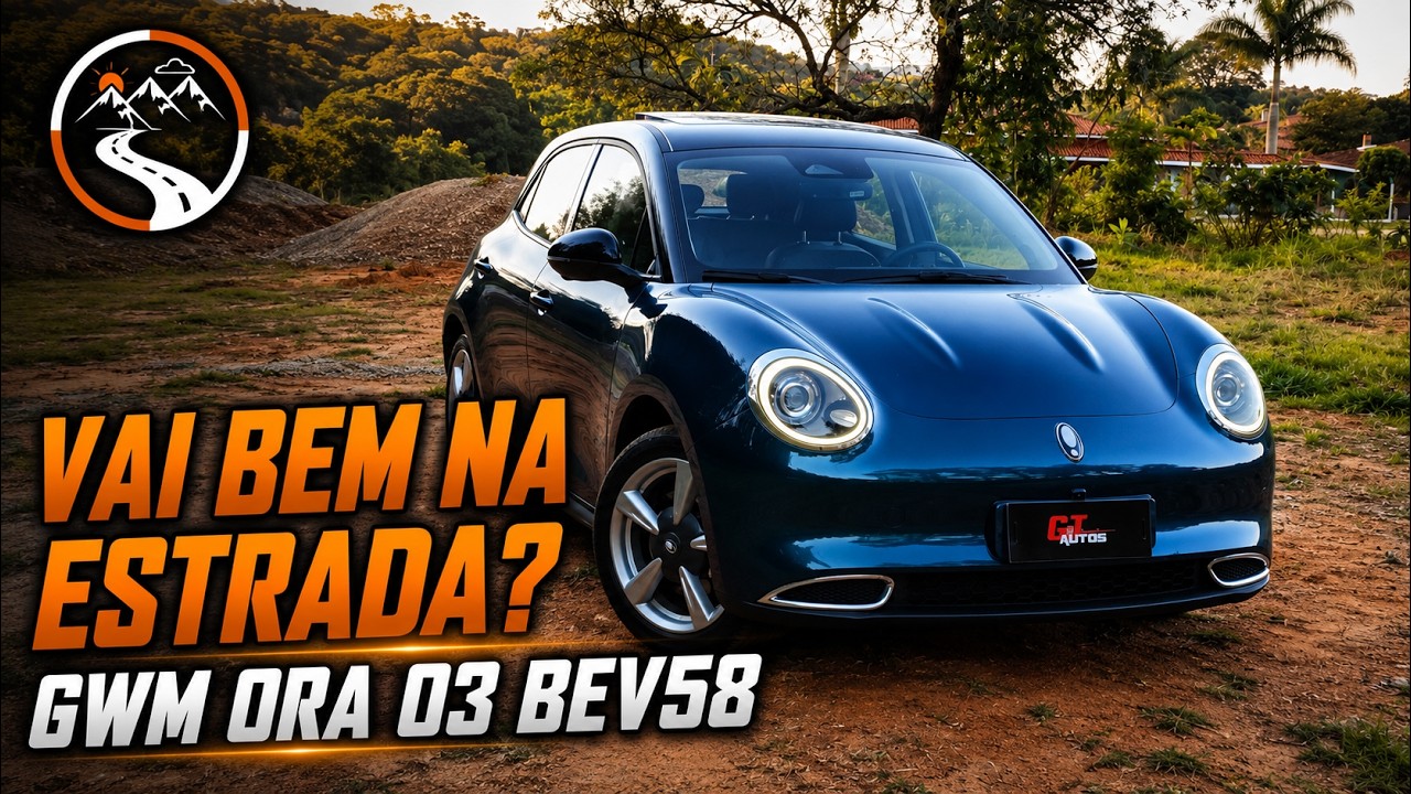 Viajando com o GWM Ora 03 BEV58: é melhor que o Ora 5 na estrada? E a autonomia?