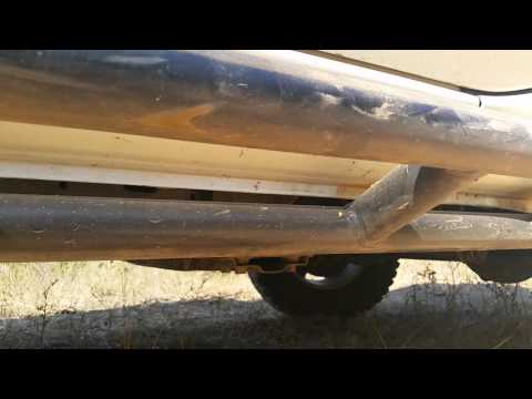 Nissan patrol rock sliders