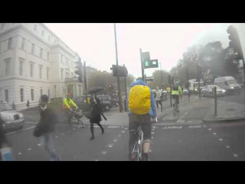 Silly / annoying cyclist
