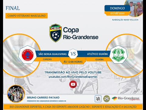 Final Copa Rio-Grandense veterano 2021 - São borja x Atlético guaíba