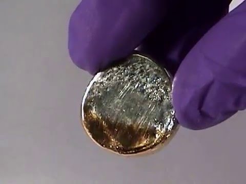 "Transmutation" of Silver into Gold